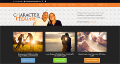 Desktop Screenshot of characterhealth.com